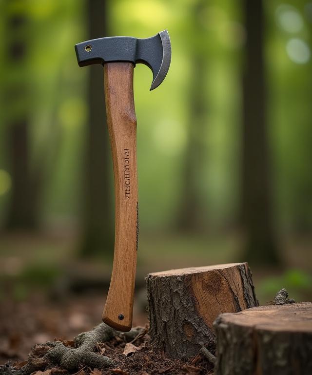 Ascia da boscaiolo personalizzata con incisioni